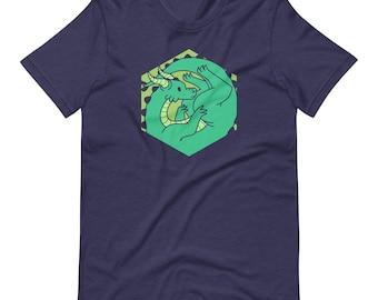 Dragon d20 Shirt, Dungeons and Dragons Shirt, Cute D&D Shirt