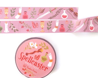 Spellcaster Washi Tape, Dungeons and Dragons Washi Tape, Geeky washi tape