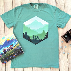 Dungeons and Dragons d20 Adventure shirt, DnD shirt, gift for geeks, gift for dungeons master, Cute D&D Shirt