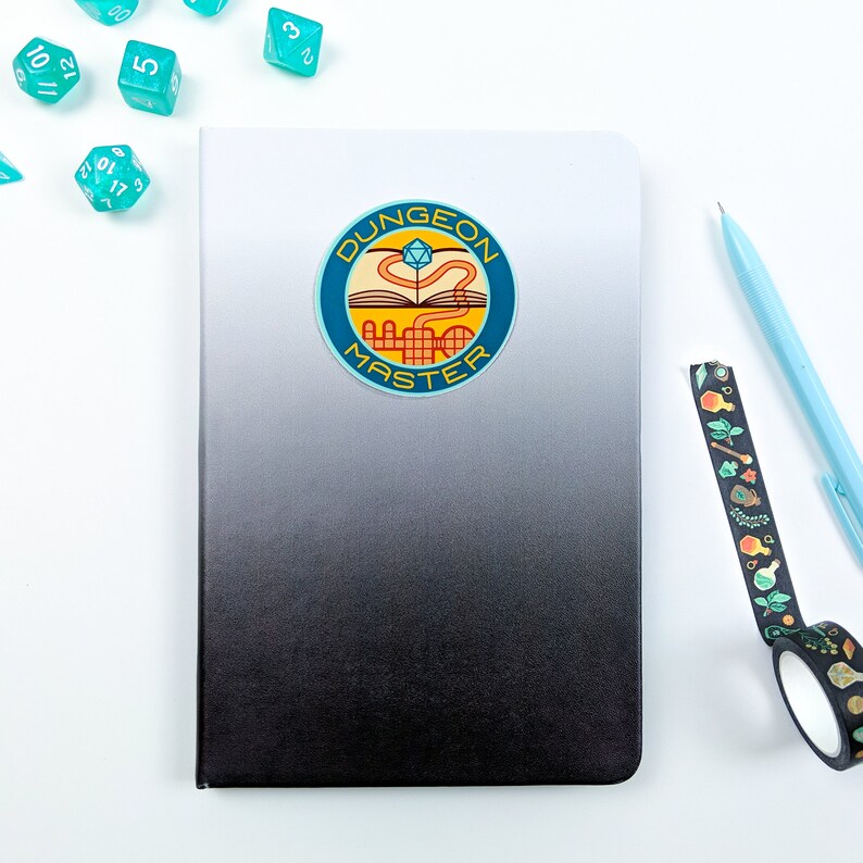 Dungeon Master Sticker Dungeons and Dragons Sticker 2.5 Inch | Etsy