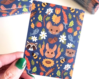 Bloomburrow MTG Card Sleeves, Forest Animal Design, 100 Count, No AI