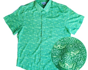 Goblins Unisex Button Up, Dungeons and Dragons Button Up, Geeky Button Up, DnD Hawaiian Shirt