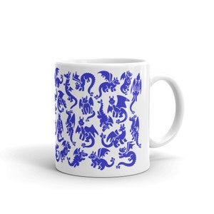 Blue Dragons Mug