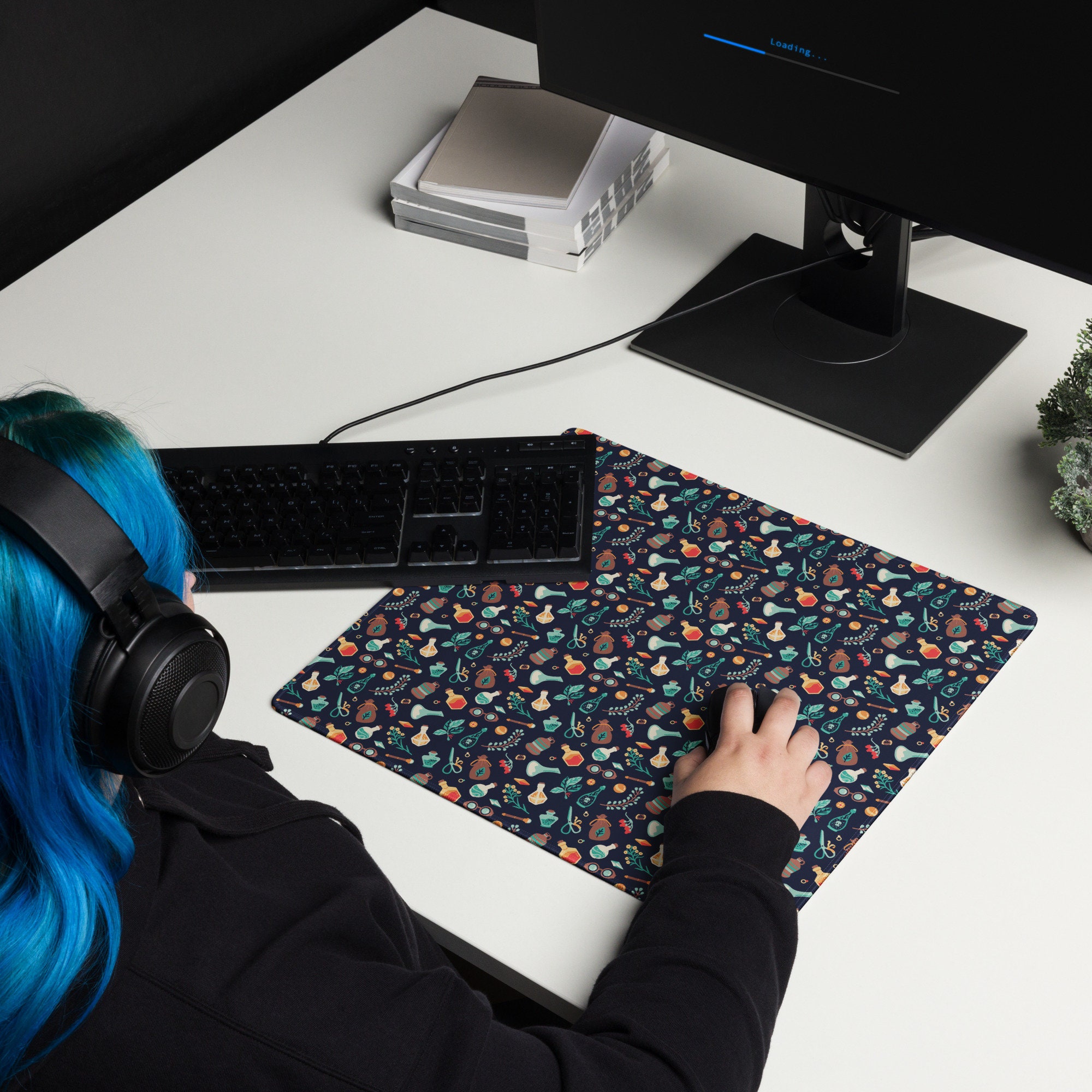Alchemist Desk Mat, Dungeons and Dragons Desk Mat, TTRPG Desk Mat ...