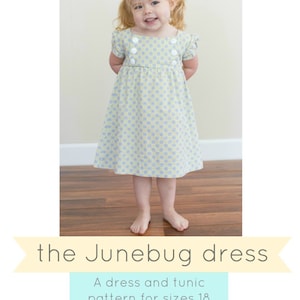 Junebug Dress and Tunic PDF pattern image 1