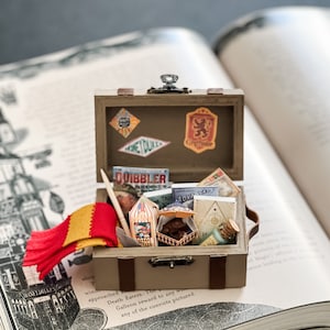 Miniature Magical Trunk for Students of Witchcraft and Wizardry