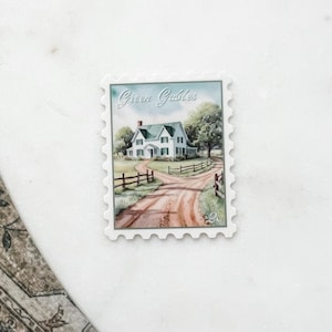 Anne of Green Gables Stamp vinyl sticker 2x1.5”