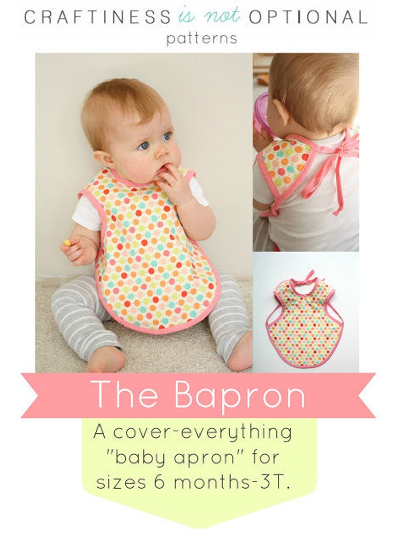 The original Bapron PDF pattern-DIGITAL FILE image 1