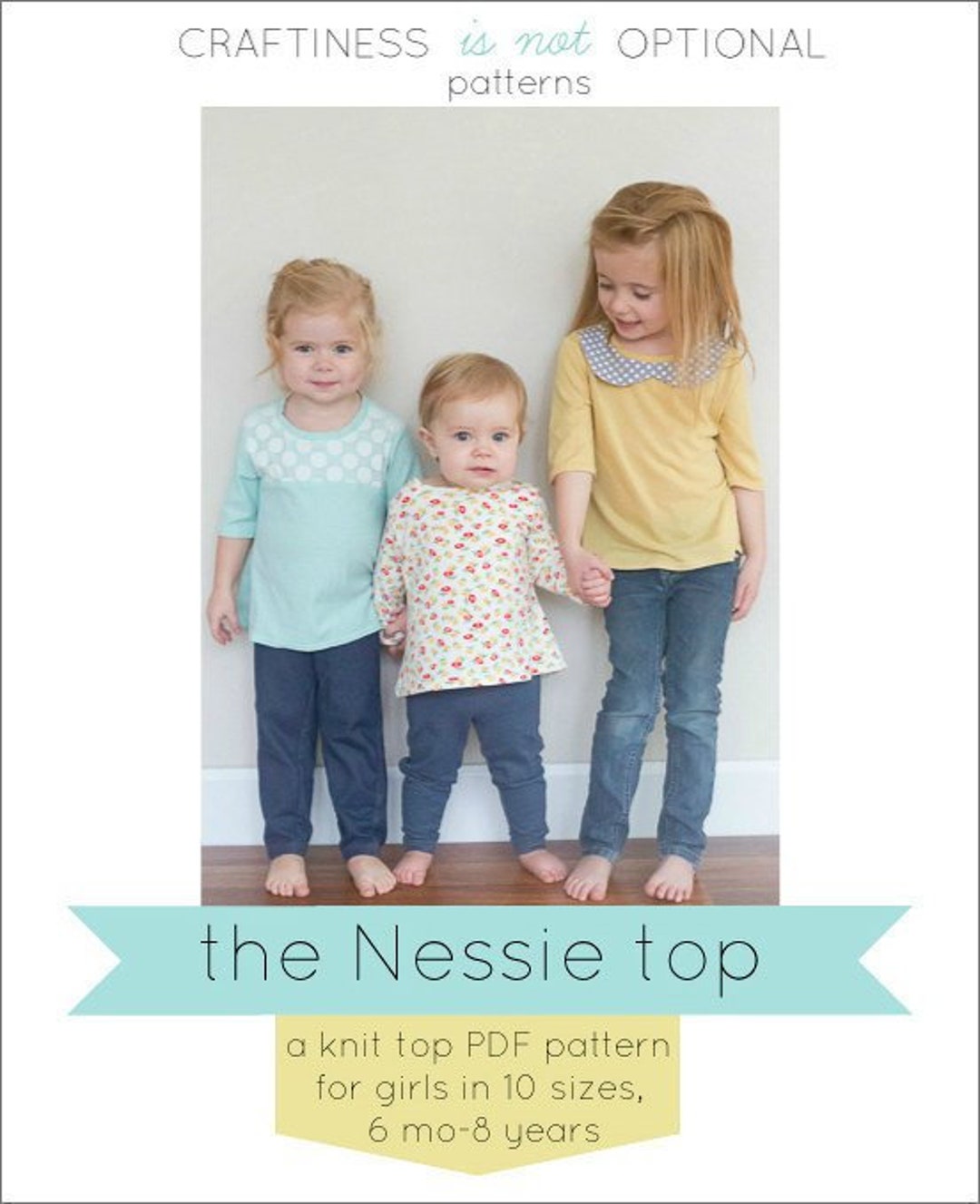 The Nessie Knit Top PDF Pattern - Etsy
