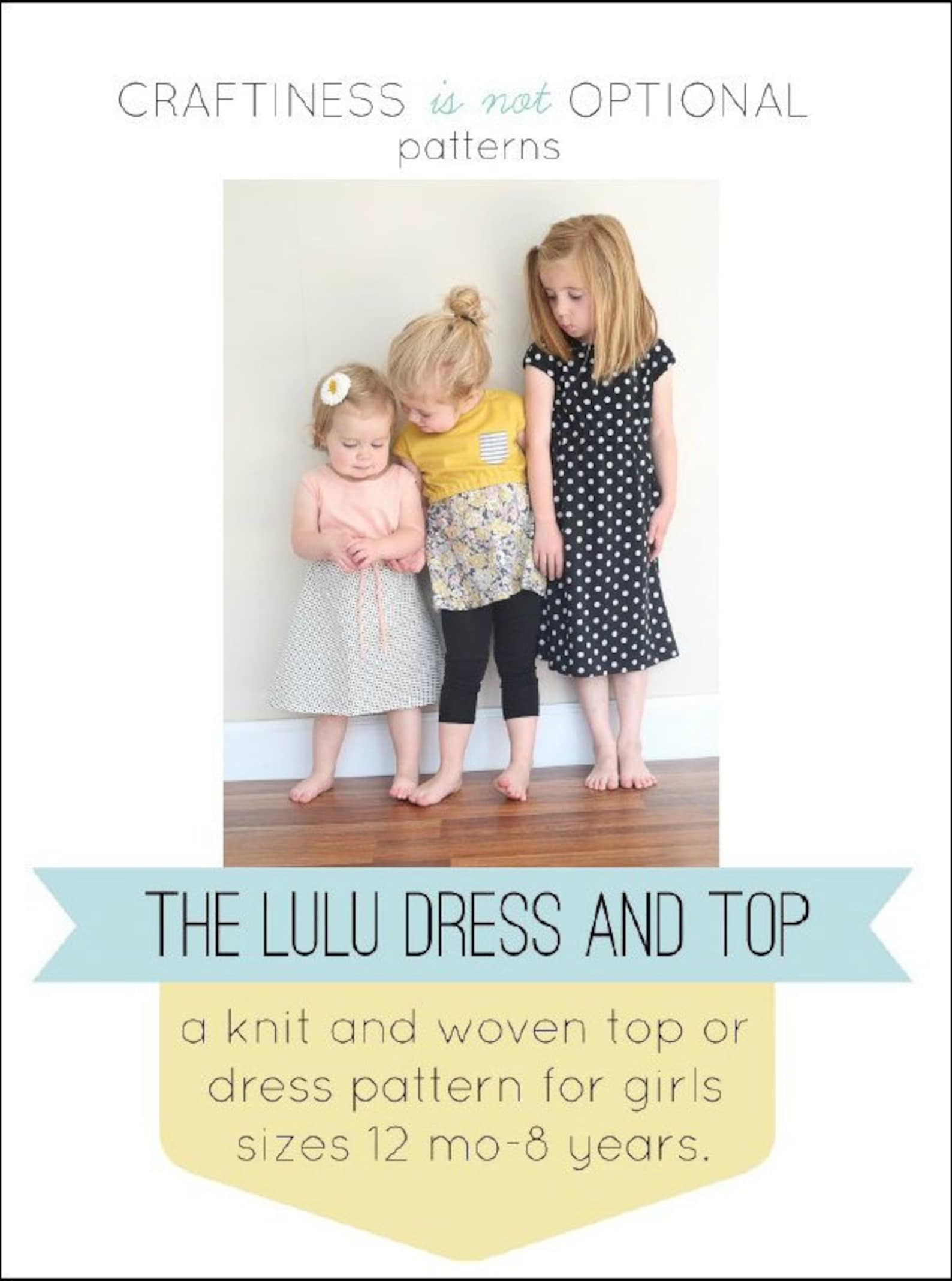 Lulu Dress and Top PDF sewing pattern Etsy