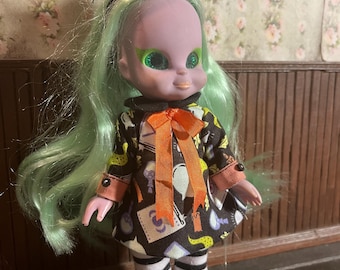 Emerald the Witch, abito da bambola Aline Spooky Magic