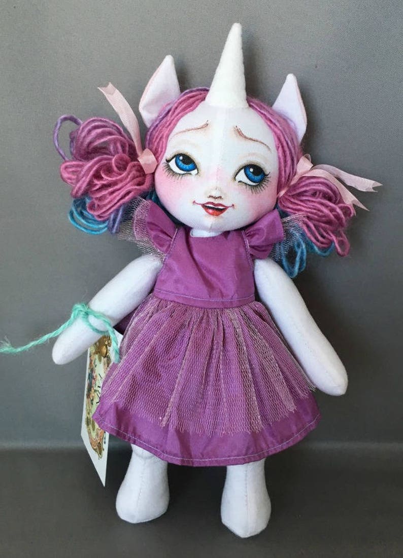 unicorn girl doll