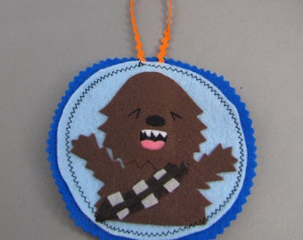 Star Wars Chewbacca Ornament, Wall Art, Patch, Accessory