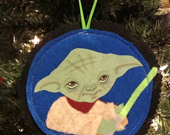 Star Wars Yoda Ornament