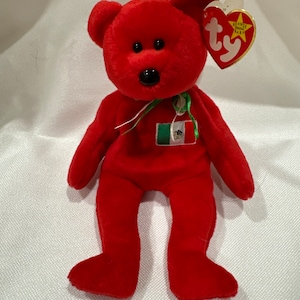Rare Ty Beanie Babie OSITO WITH ERRORS