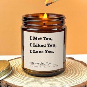 Love You Candle Gift Valentine&#39;s Day Candle For Him Birthday Gift Bestie Gift Long Distance Candle Romantic Gift Candle For Your Special One