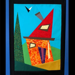 FPP Scrap Quilt Pattern: Wackelige Türme, Krumme Wege (Digital PDF)