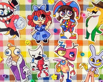 Digitale Circus Gang Stickers