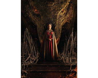 Plakat Domu Smoka Księżniczki Rhaenyry