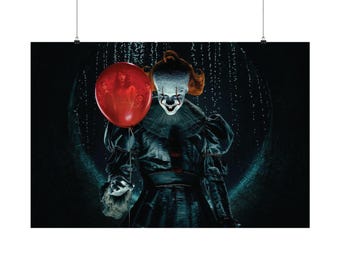 IT: Witamy w Derry Plakat Pennywise'a
