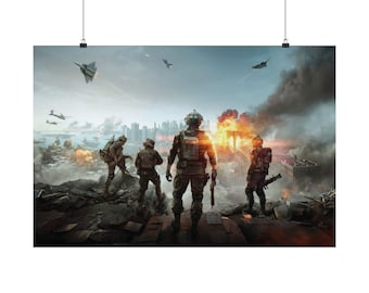 Plakat na okładkę Battlefield 6
