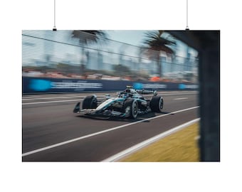 Plakat wyścigowy Formuły 1 Kimi Antonelli