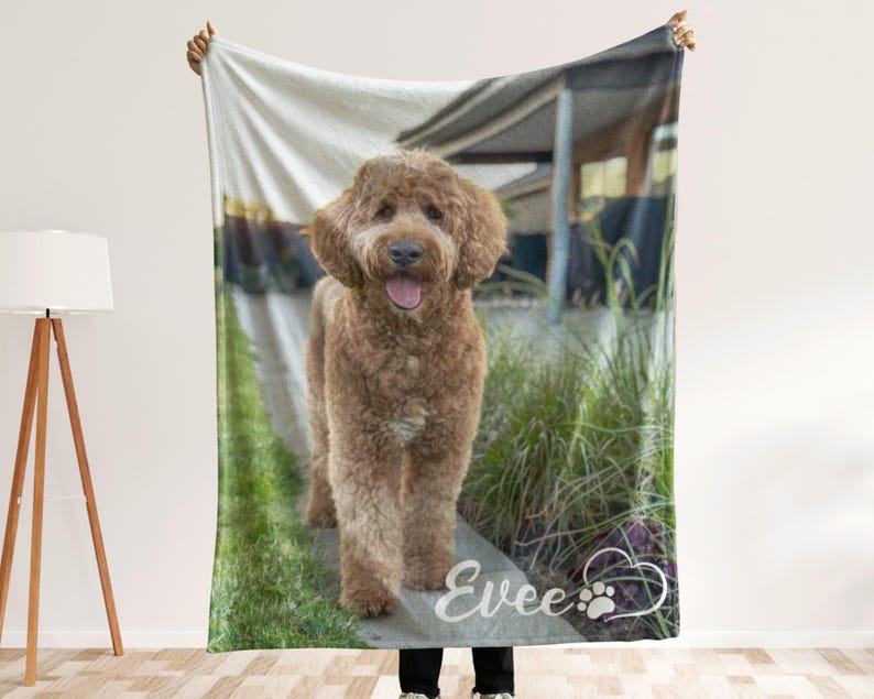 Personalized Photo Blanket Photo Collage Gifts for Him Her Dog Mom Family Friends Custom Gift Special Memory Keepsake Birthday Throw Blanket image 17