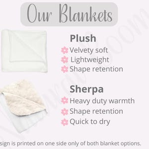 Personalized Photo Blanket Photo Collage Gifts for Him Her Dog Mom Family Friends Custom Gift Special Memory Keepsake Birthday Throw Blanket image 10