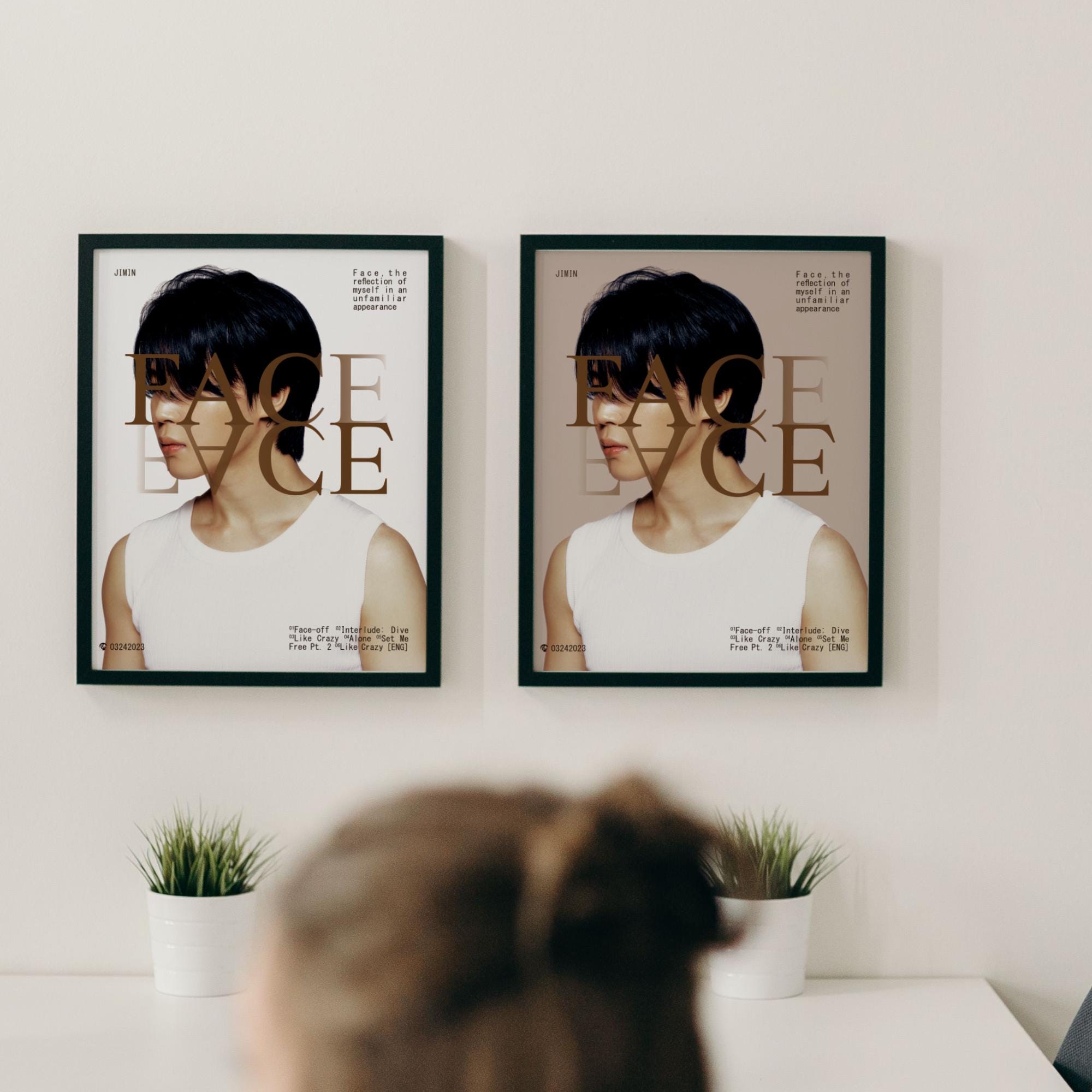 Jimin Face Album Poster - Etsy