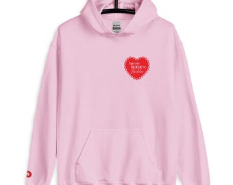 Sudadera con capucha "Llévame a casa con Bubbe Heart"