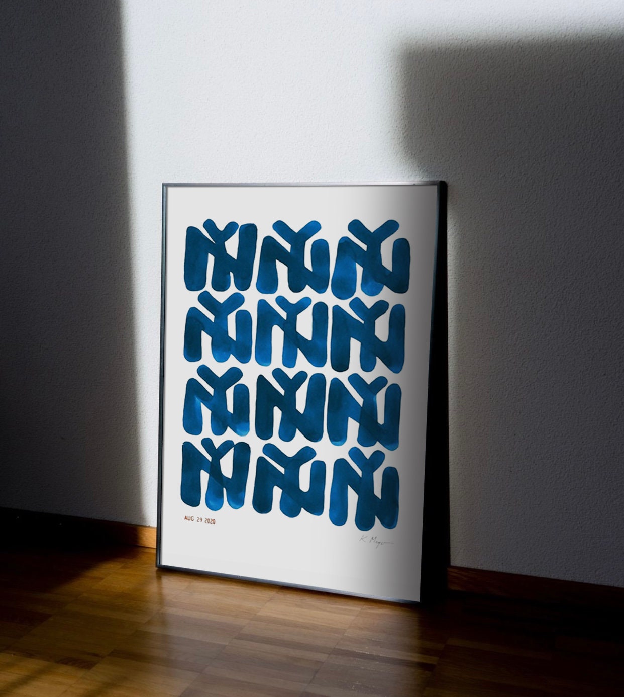 NYC Art Poster 12 Nys by Kimou Meyer grotesk - Etsy