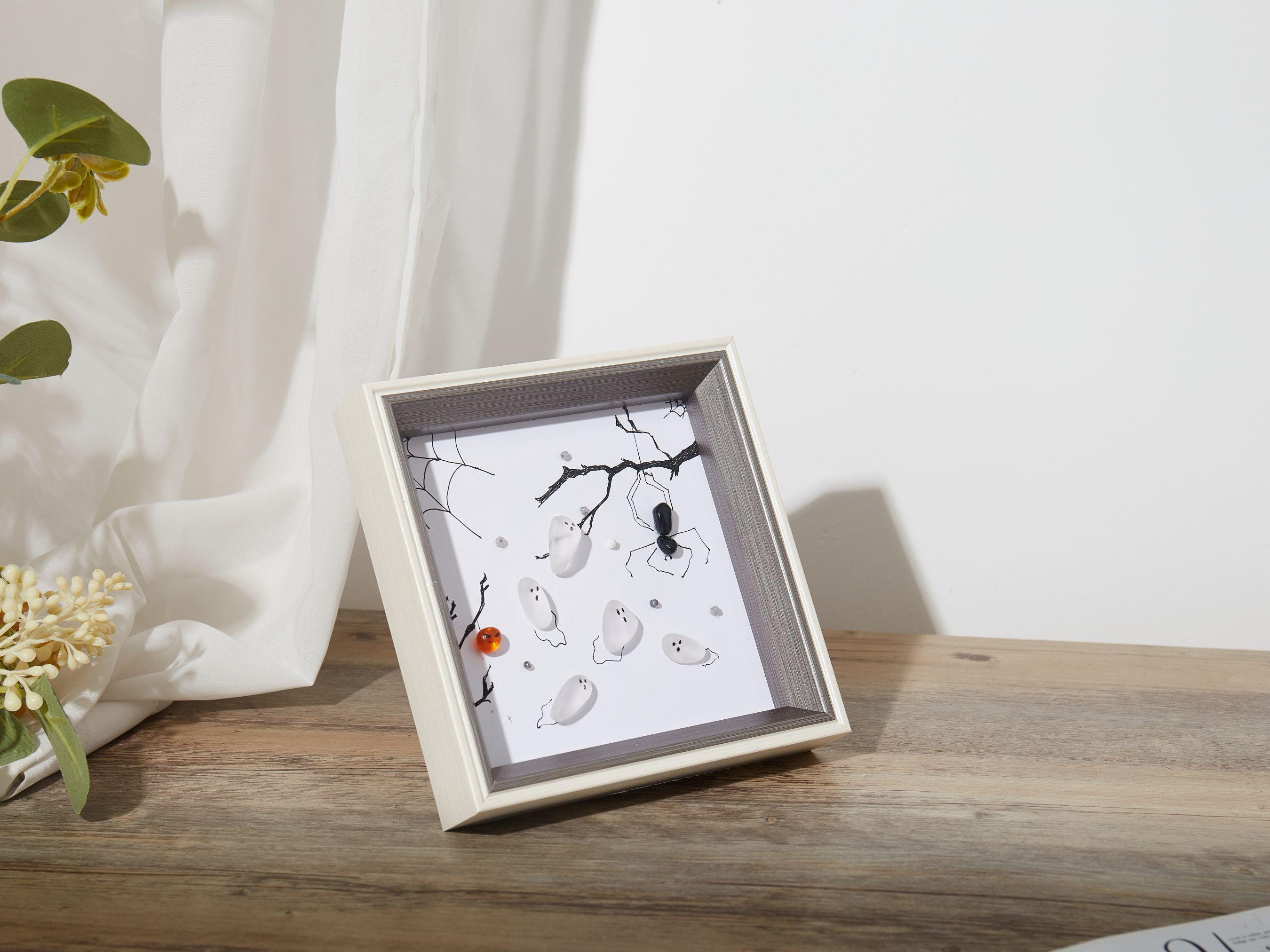 Frame Ghose Sea Glass Ghost Art Frame: Halloween Decor, Friendship Gift - Etsy