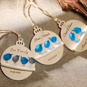 Handmade Sea Glass Art: Personalized Friendship Gift