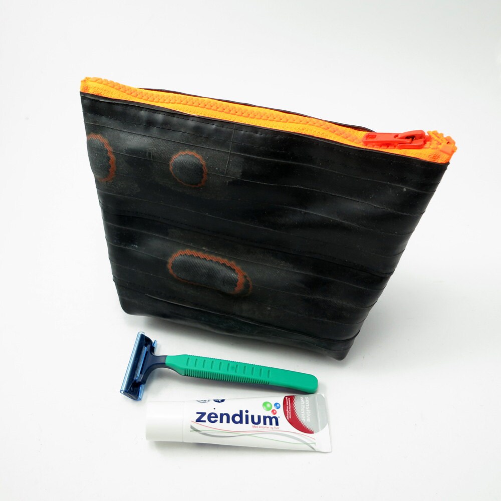 Cosmetic Pouch for Men and Woman Recycled Bike Inner Tube Etsy