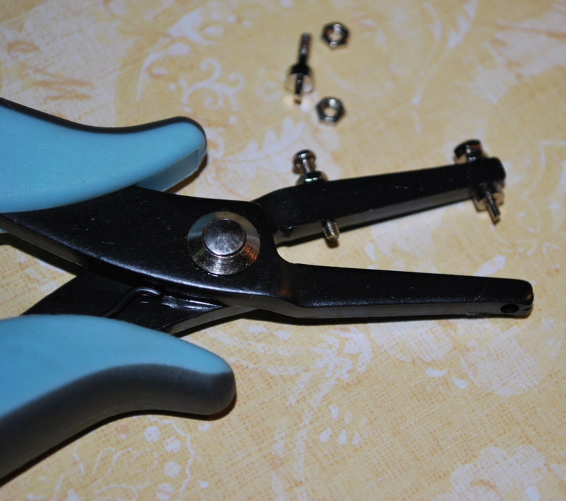 1.8mm Metal Hole Punch Pliers With Gauge Guard FREE Shipping Etsy