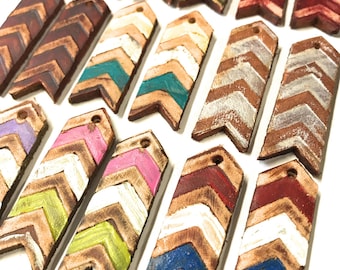 Leder Boho Pfeil Charms