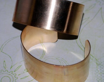 Messing 1" Solid Armreif 20g Blank fertigen oder unfertigen - kostenloser Versand USA