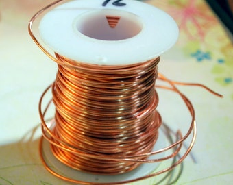 16G Round Copper Wire Bare  -  Free Shipping USA