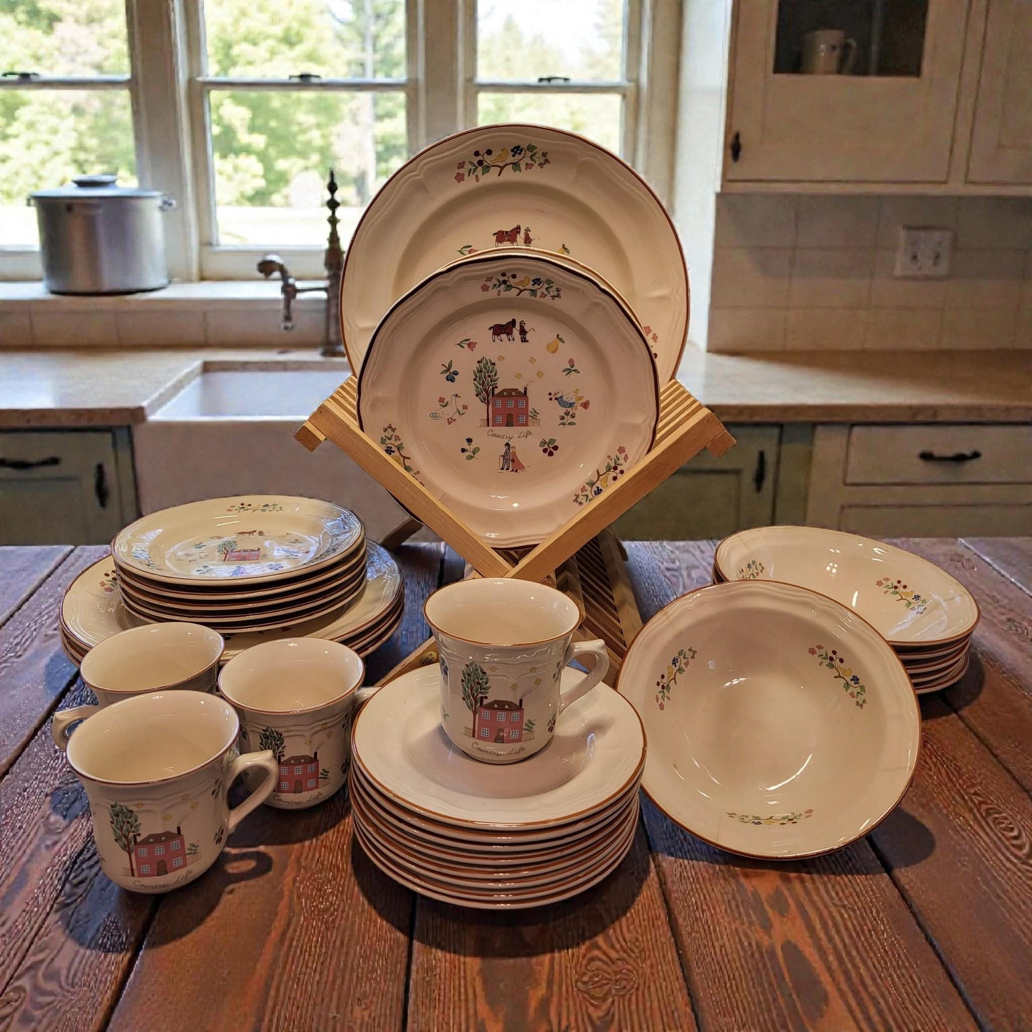 Heartland Dinnerware Set - Etsy