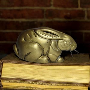 Vintage Brass Rabbit Figurine