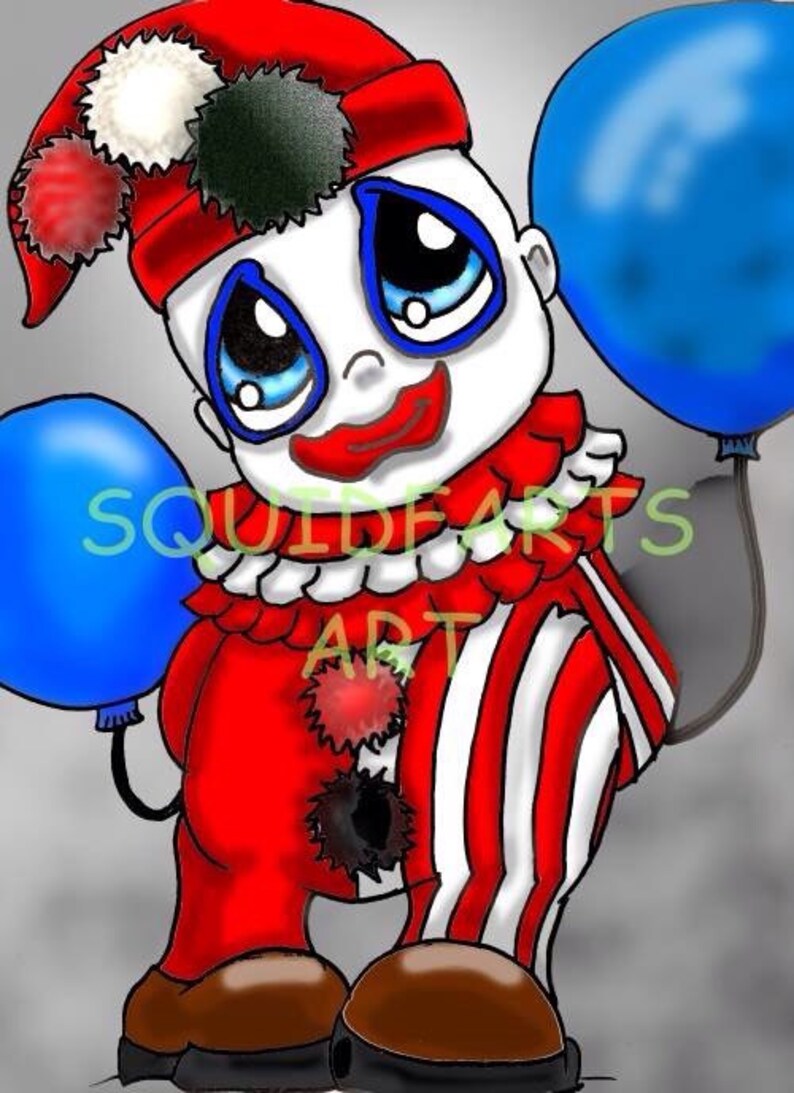 Pogo the clown john wayne gacy serial killer print | Etsy