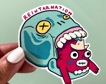 Reintarnation - Existential Vinyl Sticker - MTG Collab