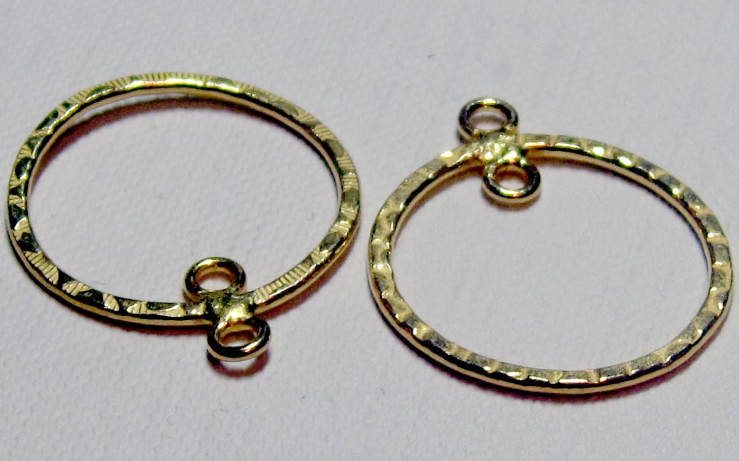 Round Vermeil Findings Etsy