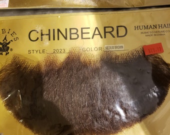 Rubie's Costume Co Gentleman's Human Hair Beard or sideburns several colors and styles available