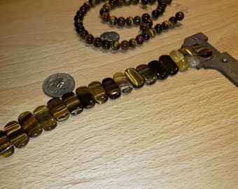 Tiger Eye Beads 8 - 10mm