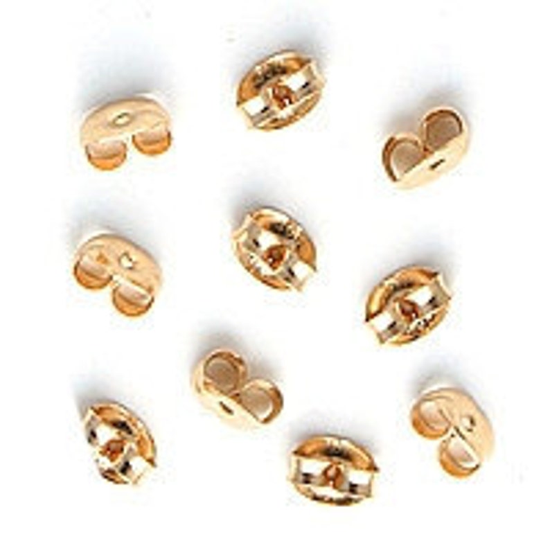 20pcs Gold Fiiled Earring Backs Butterflies EBGF Etsy