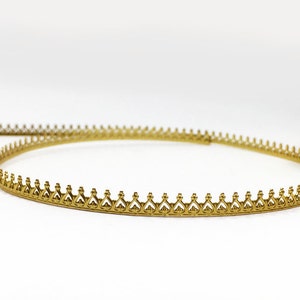 24 Inch (61cm) x 4.5mm Width ,Brass Strip Gallery Decorative  Pattern wire (C0120385BR)