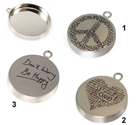 Bezel cups store for resin