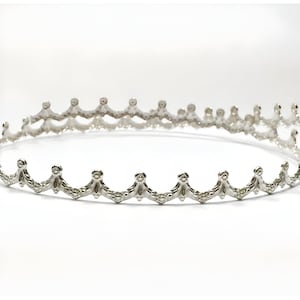 12 Inch (30.5cm) x 6.4mm Width Sterling Silver 935 Strip Gallery Decorative  Pattern wire (C000202)