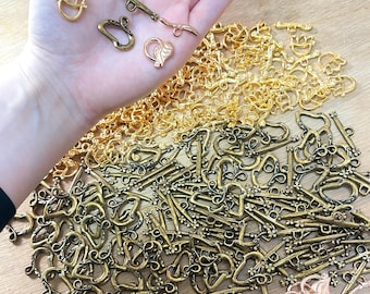 50% OFF Bulk Wholesale Lot Assorted Mix of Charms: for Pendants, Earrings, Bracelets for DIY Necklace Handmade Jewelry Making
